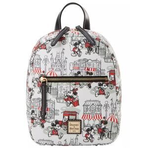Mickey and Minnie Main Street Mini Backpack Dooney & Bourke Disney Exclusive